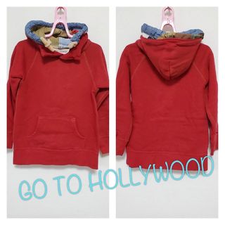 ゴートゥーハリウッド(GO TO HOLLYWOOD)の【110】ゴートゥーハリウッド　フィス　パーカー(Tシャツ/カットソー)