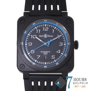 ベルアンドロス(Bell & Ross)の【118329】Bell＆Ross ベル＆ロス  BR03-92 A522 インストゥルメント 世界限定999本  ブラックダイヤル SS/ラバー 自動巻き ギャランティーカード 純正ボックス 腕時計 時計 WATCH メンズ 男性 男 紳士【中古】(腕時計(アナログ))