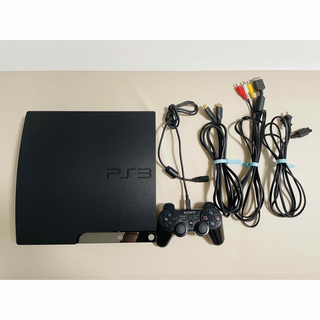 PS3 本体　コード　コントローラー　付き　CECH-2100A | フリマアプリ ラクマ