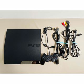 プレイステーション3(PlayStation3)のPS3 本体　コード　コントローラー　付き　CECH-2100A(家庭用ゲーム機本体)