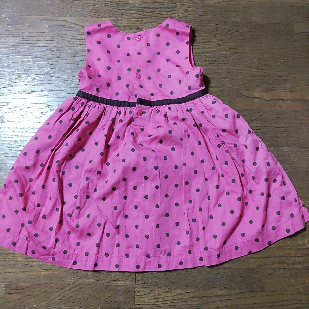 carter's(カーターズ)のカーターズ　水玉ワンピース　24m(80-90) キッズ/ベビー/マタニティのベビー服(~85cm)(ワンピース)の商品写真