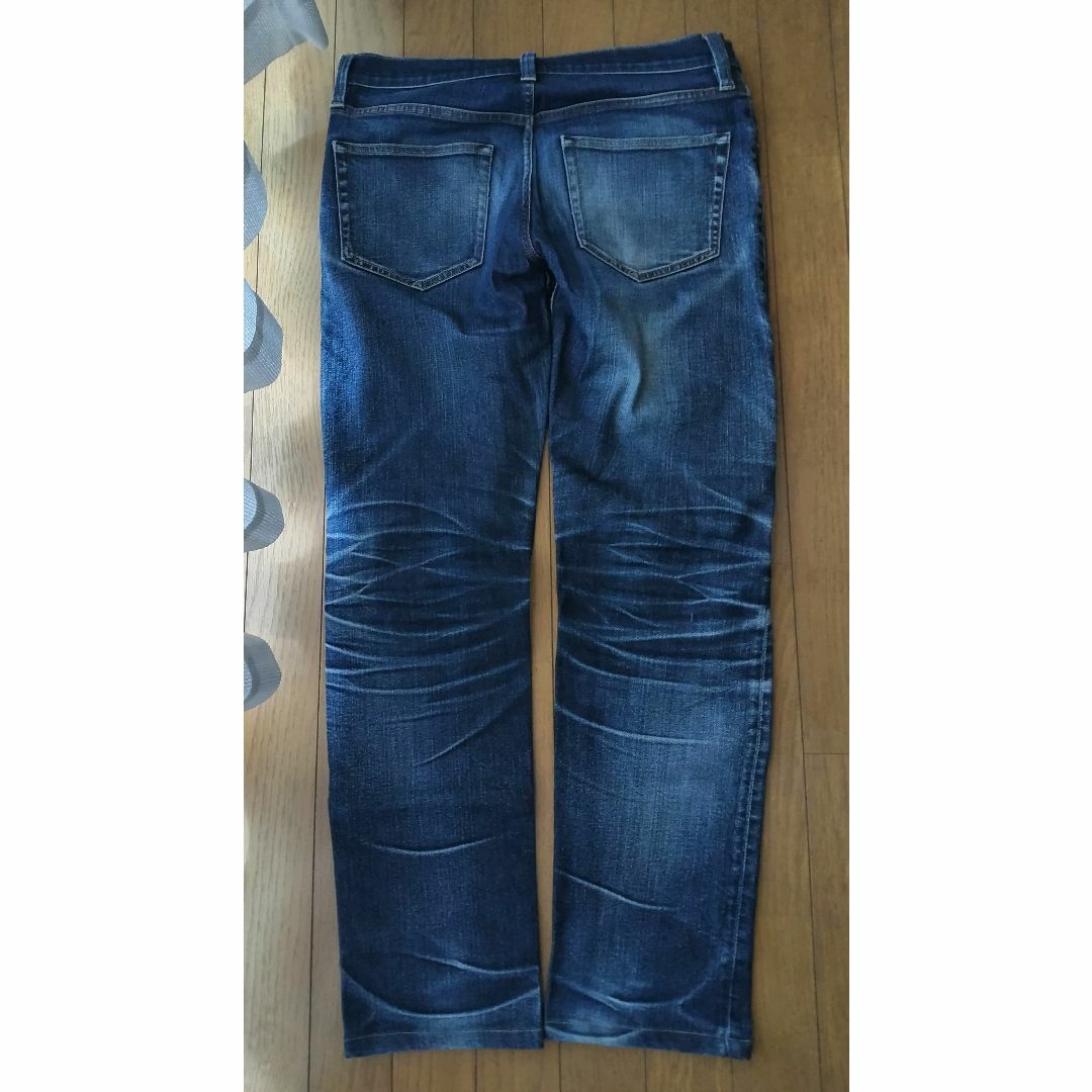 MUJI (無印良品)(ムジルシリョウヒン)のMUJI JEANS　メンズ スリムジーンズ　ネイビー　OLDSTYLE ♫ メンズのパンツ(デニム/ジーンズ)の商品写真