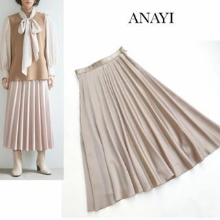 ANAYI - 【新品・未使用】ライトローンサーキュラーフレアスカートの