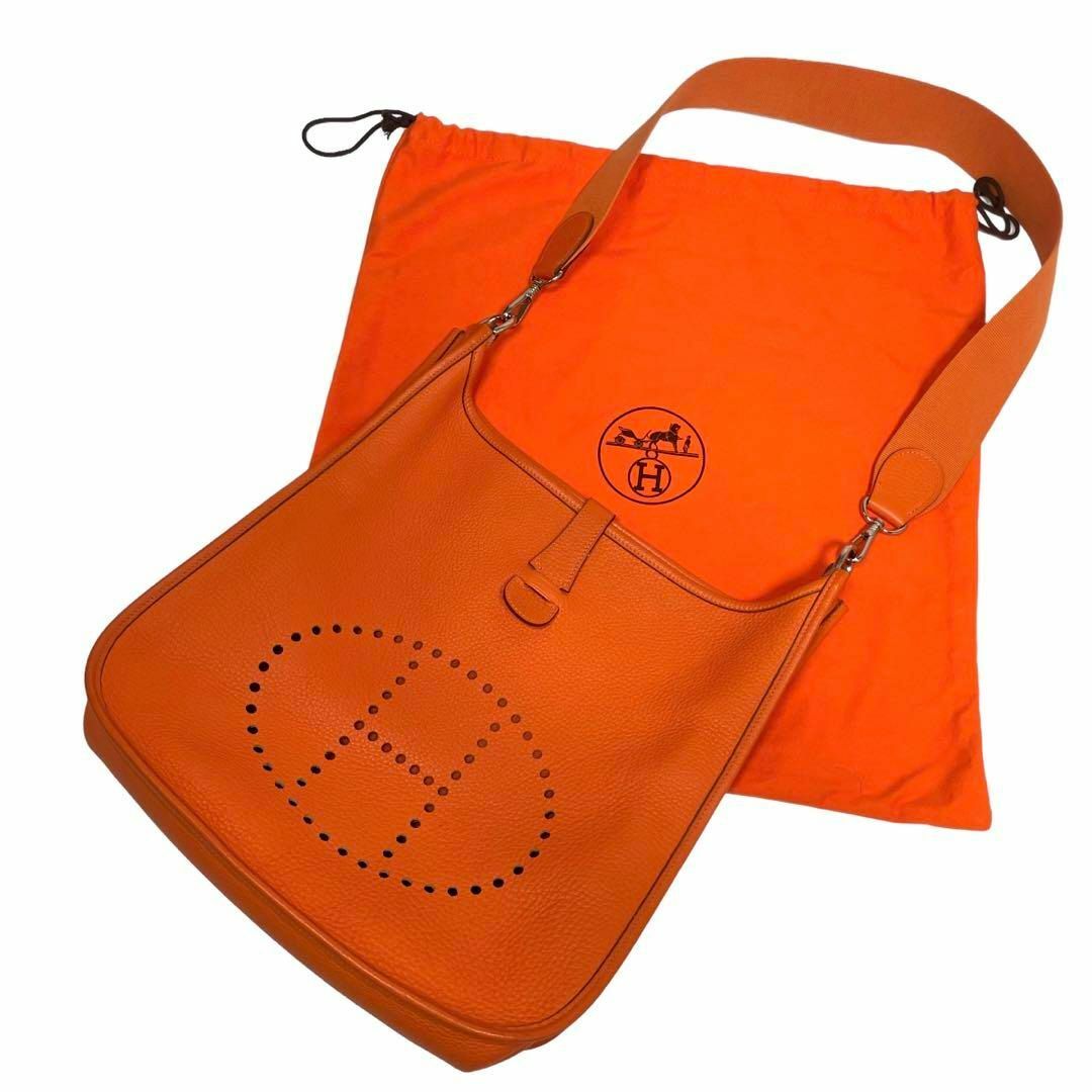 美品✨　HERMES　エブリン　トリヨンクレマンス　ショルダーバッグ　GM