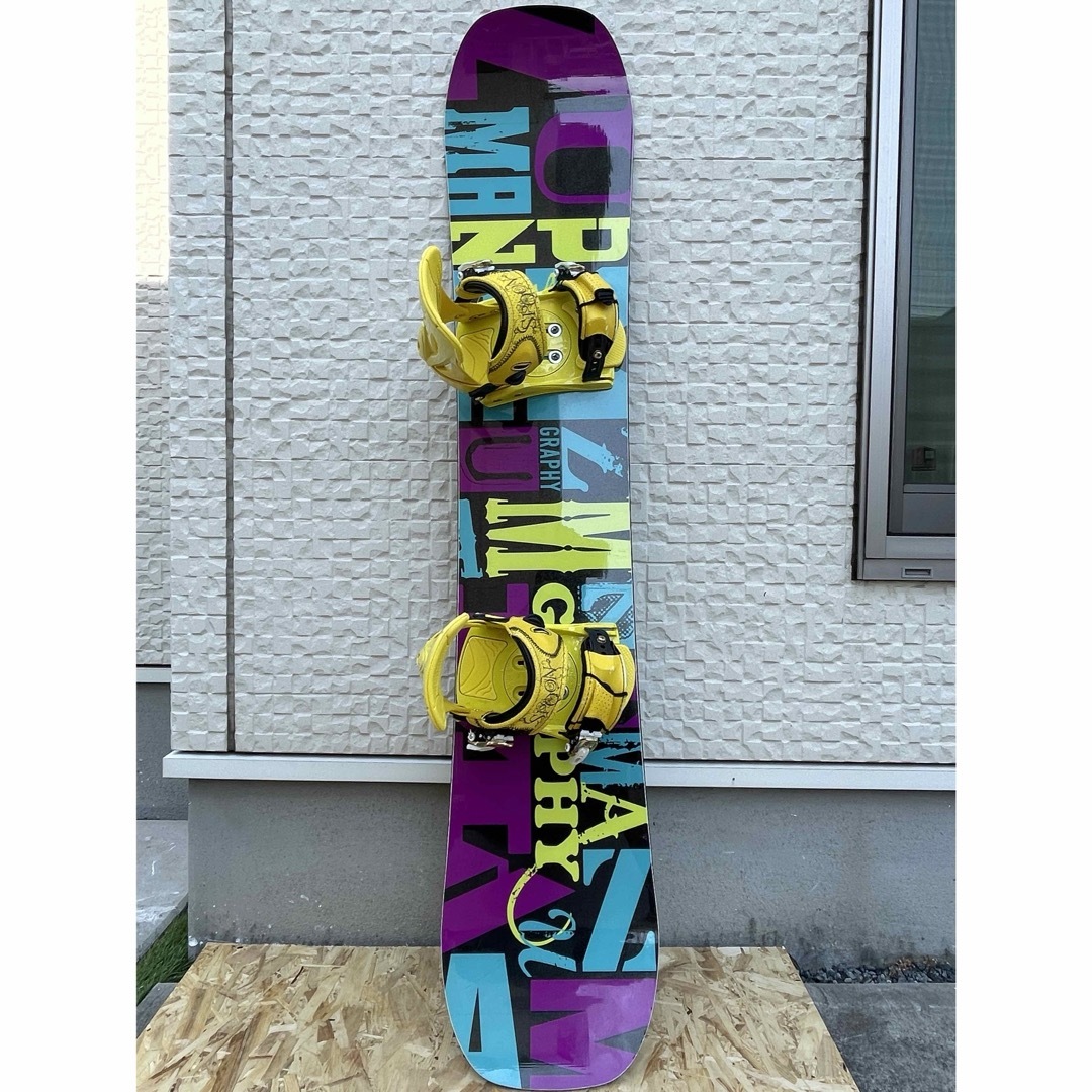 すぐ乗れます！ZUMA snowboard スノーボードセットの通販 by rakumas ...