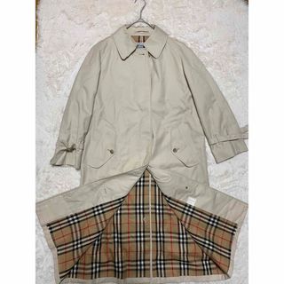 バーバリー(BURBERRY)の[ヴィンテージ]Burberry ステンカラーコート　ノバチェック(ステンカラーコート)