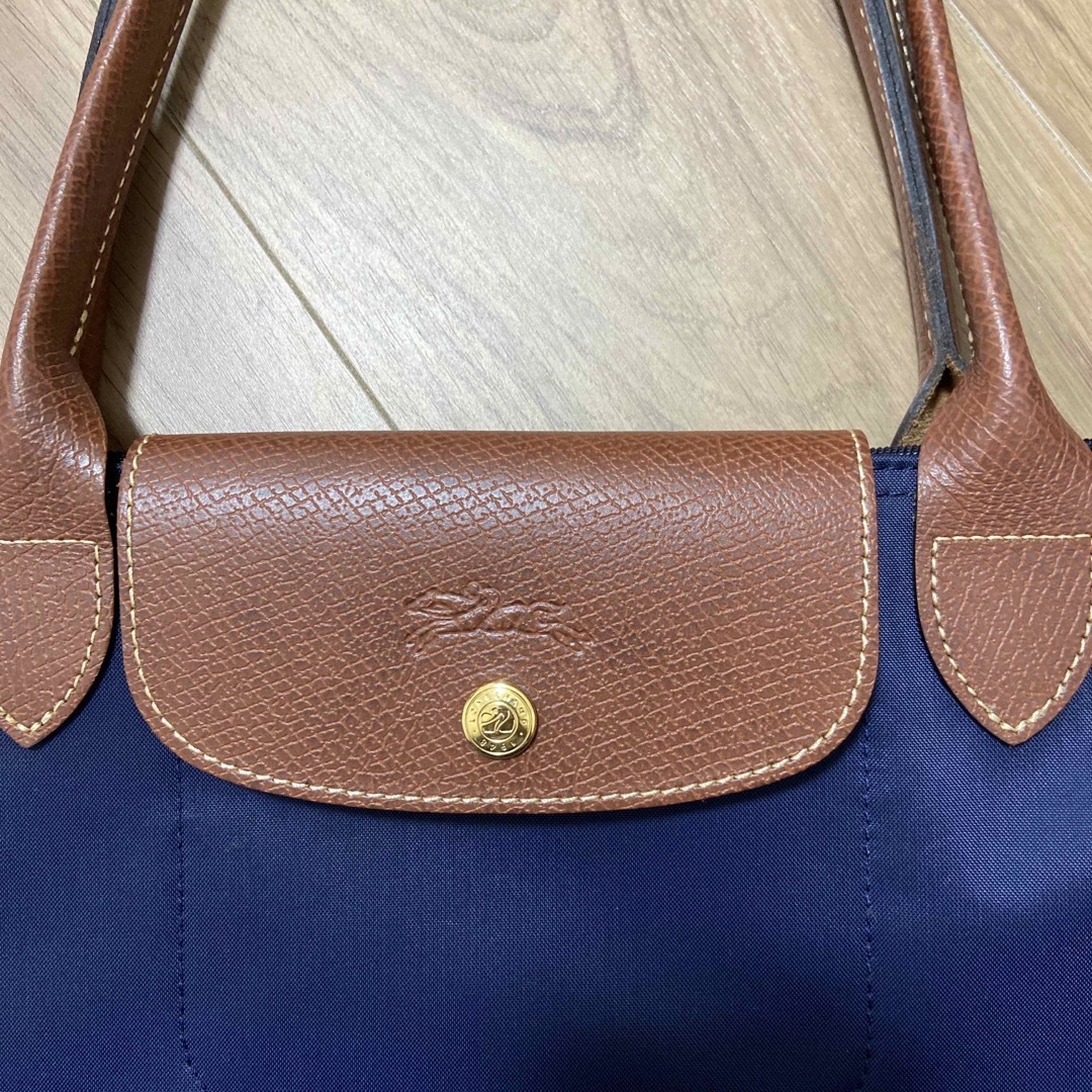 LONGCHAMP(ロンシャン)のロンシャン　バッグ　ネイビー レディースのバッグ(トートバッグ)の商品写真