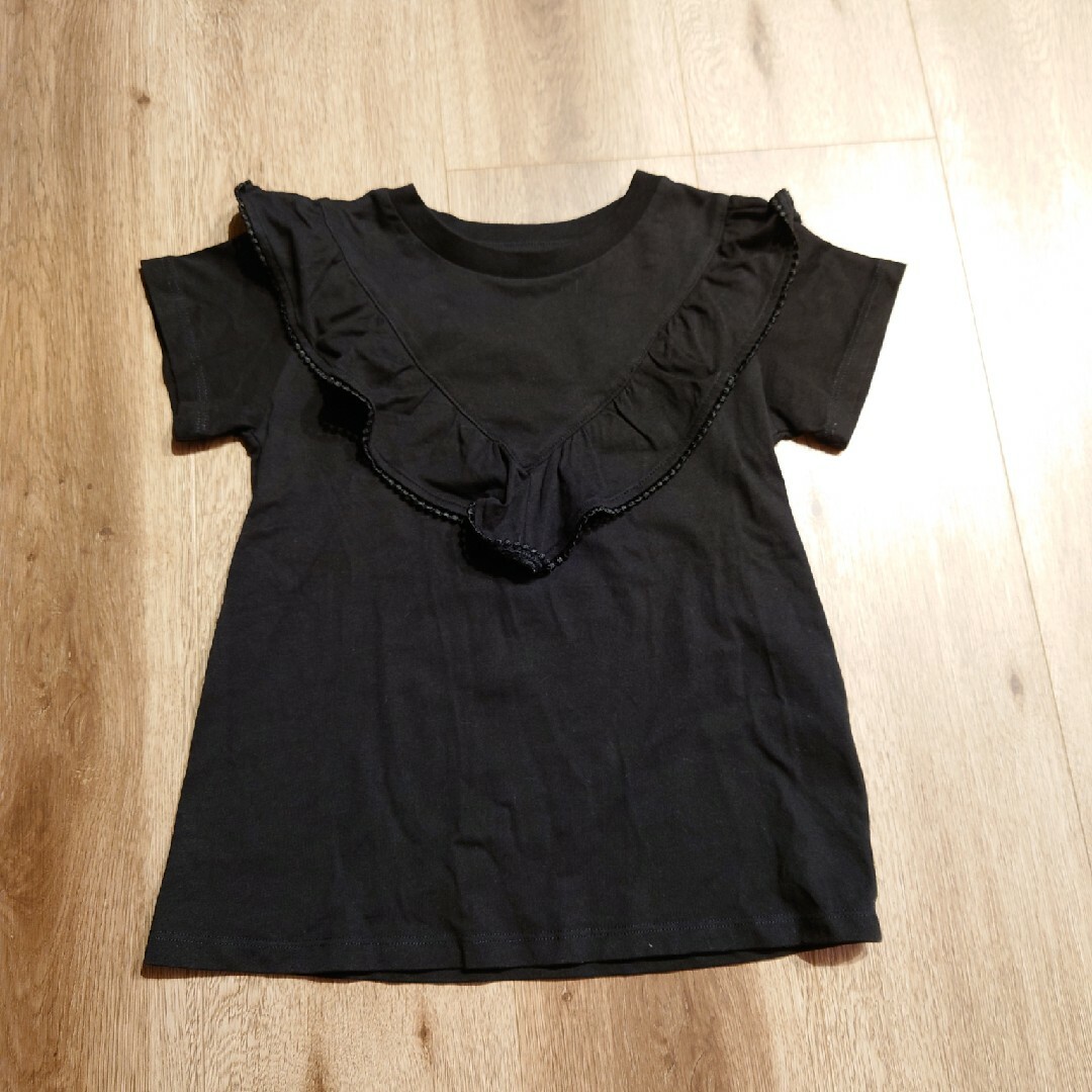 GU(ジーユー)のキッズTシャツ120 キッズ/ベビー/マタニティのキッズ服女の子用(90cm~)(Tシャツ/カットソー)の商品写真