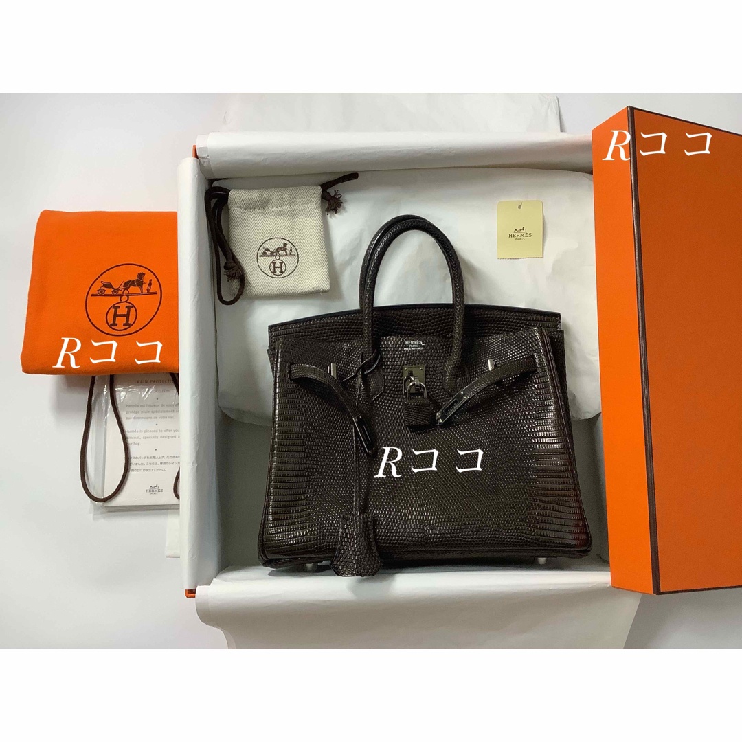 Hermes(エルメス)の【 HERMES 】エルメス ★ バーキン25㎝ リザード ★ 直営店購入 レディースのバッグ(ハンドバッグ)の商品写真