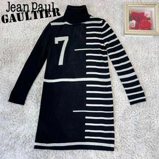 Jean Paul GAULTIER FEMME オーナメント柄 ワンピース M