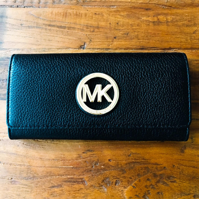 Michael Kors(マイケルコース)の新品 大人気 ブラック マイケルコース 長財布 レディースのファッション小物(財布)の商品写真