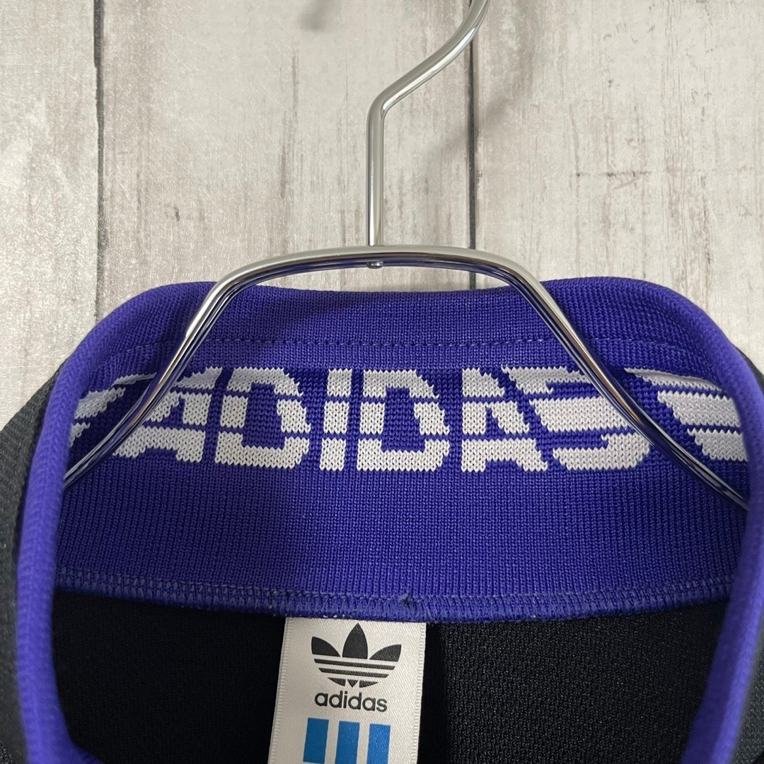 adidas アディダス トラックジャケット L 刺繍ロゴ デサント社製