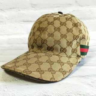 グッチ(Gucci)のGUCCI グッチ GGキャンバス キャップ AU391(キャップ)