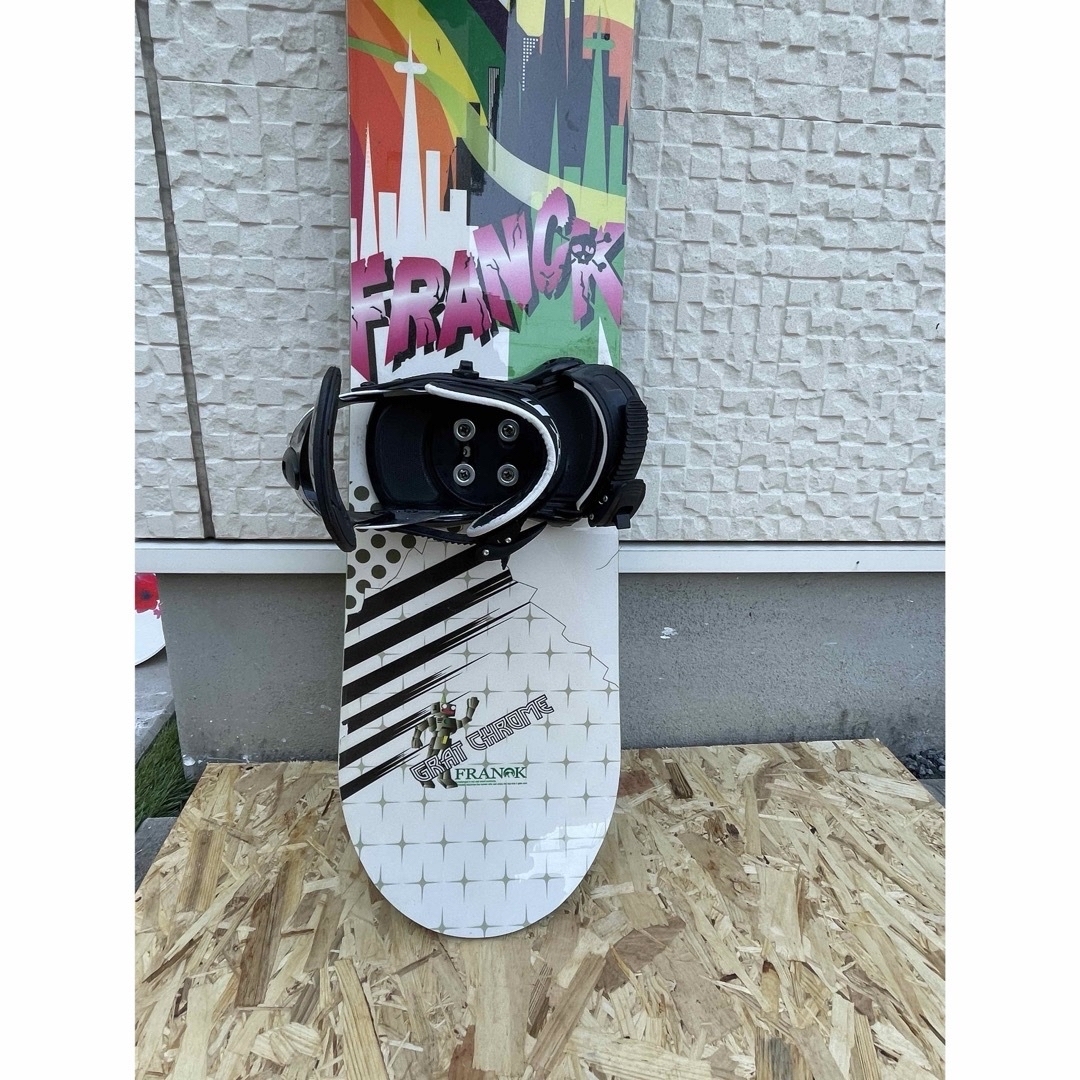 すぐ乗れます!franck snowboard スノーボードセット 145cm すぐ乗れます!franck snowboard スノーボードセット 145cm