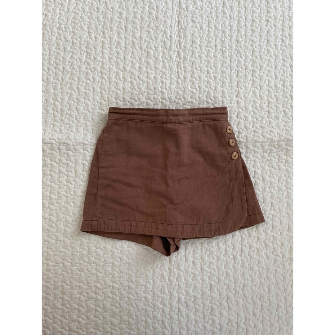 Caramel baby&child (キャラメルベビー&チャイルド)のSoor Ploom Olive Skort, Henna 6Y キッズ/ベビー/マタニティのキッズ服女の子用(90cm~)(スカート)の商品写真