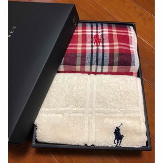 ラルフローレン(Ralph Lauren)のラルフローレン　ウォッシュタオル 2枚セット(タオル/バス用品)