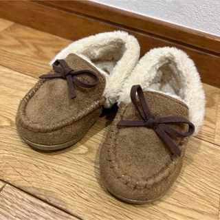 キッズシューズ　モカシン　14cm(ローファー)