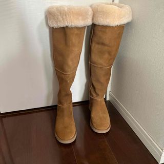 アグ(UGG)のUGG ニーハイブーツ　23.5cm(ブーツ)