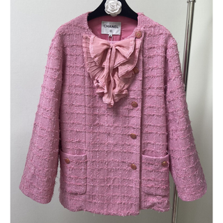 シャネル ツイードジャケットの通販 600点以上 | CHANELを買うならラクマ
