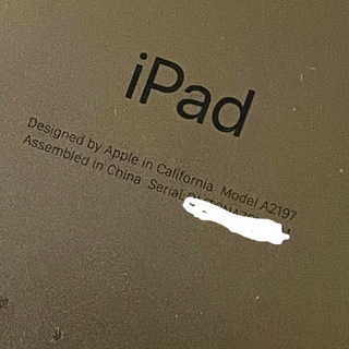 アイパッド(iPad)のiPad 第七世代　35GB(タブレット)