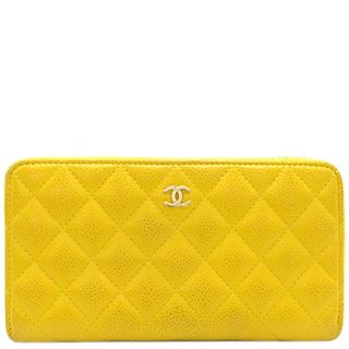 シャネル(CHANEL)のシャネル  長財布  マトラッセ ロングジップウォレット A50097(財布)