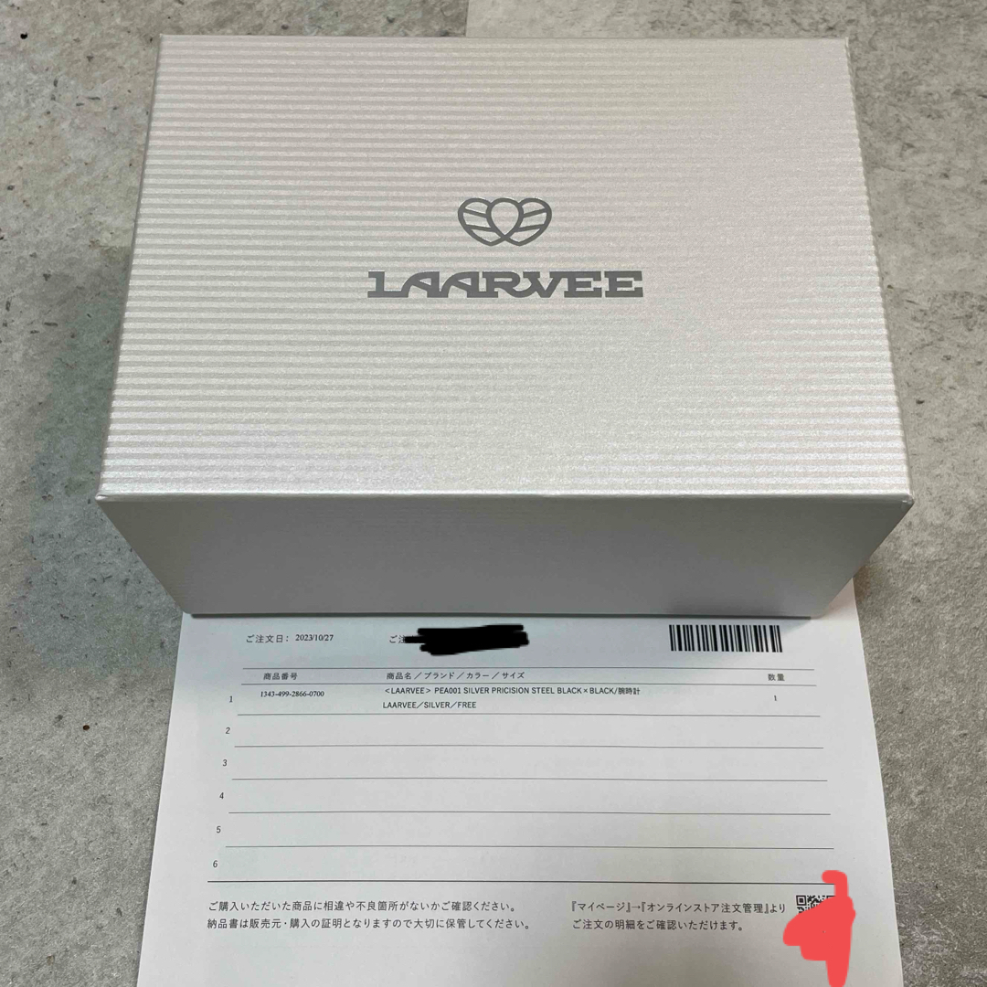 LAARVEE PEA001 ブラック Silver Black LAARVEE PEA001 ブラック Silver Black