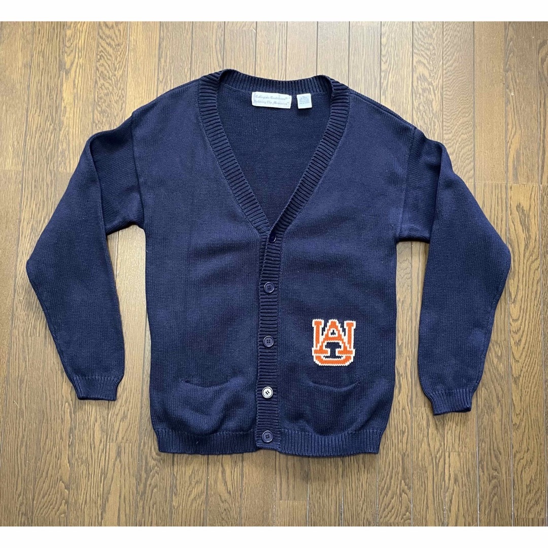 90s college cotton knit コットンニット メンズのトップス(カーディガン)の商品写真