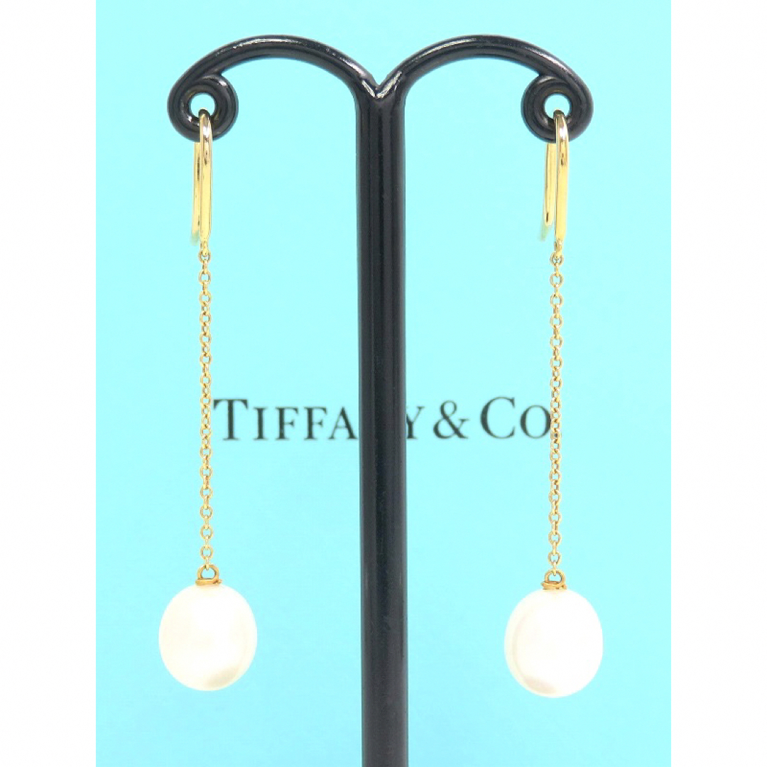 【現行モデル】TIFFANY&Co ティファニー 750 バイザヤード ピアス