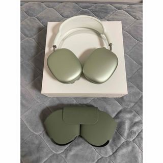 アップル(Apple)のAirPods Max ヘッドフォン MGYH3J/A グリーンApple(ヘッドフォン/イヤフォン)