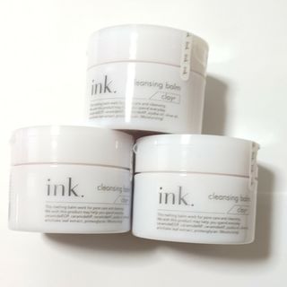 インク(INK)のインク　クレンジングバーム　クレイ　　3個(クレンジング/メイク落とし)