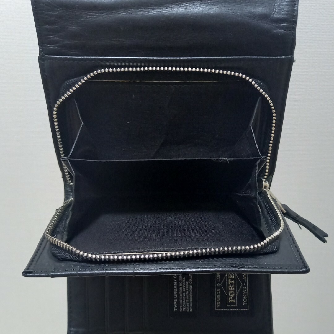 NEIGHBORHOOD(ネイバーフッド)のNEIGHBORHOOD × PORTER　LEATHER WALLET メンズのファッション小物(折り財布)の商品写真