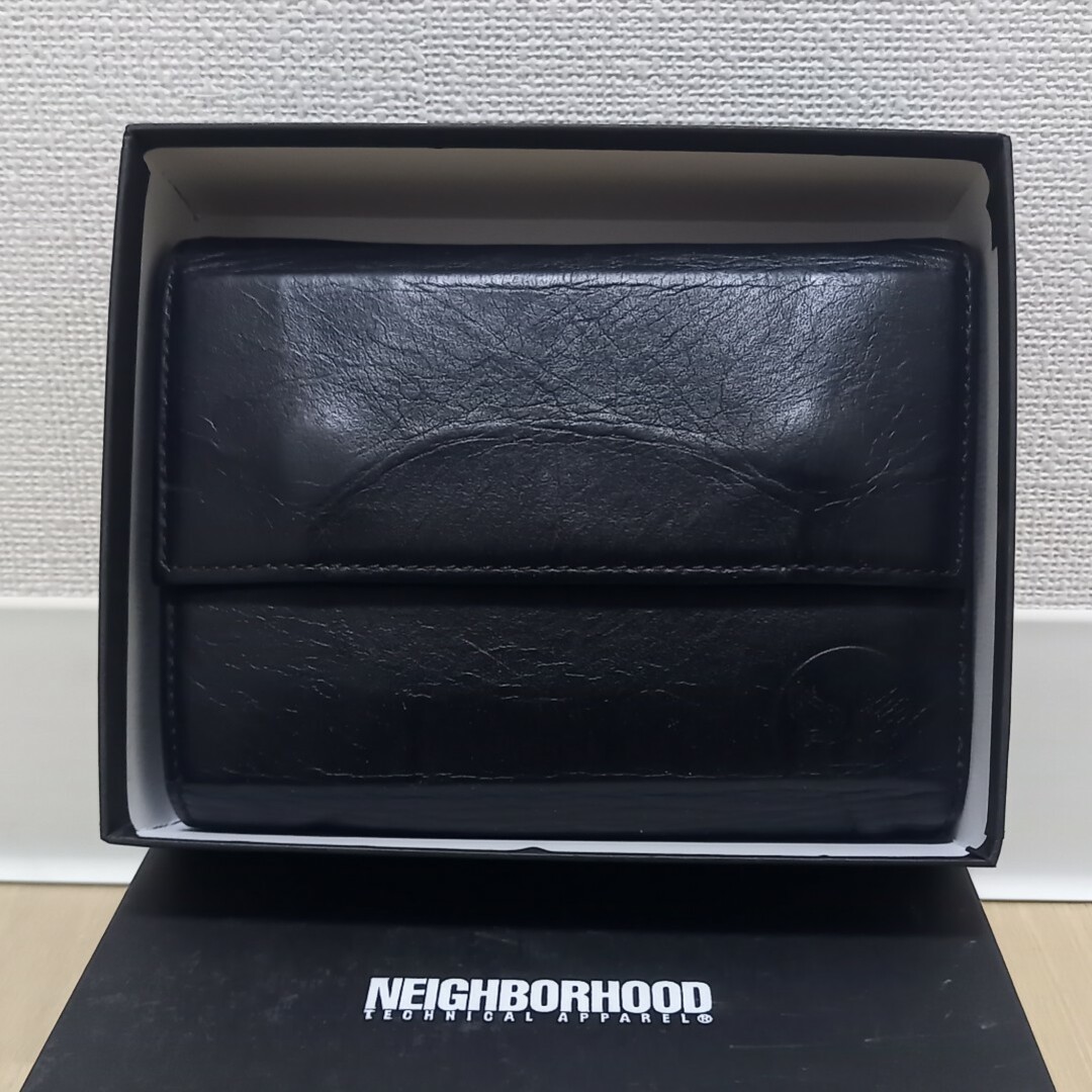 NEIGHBORHOOD(ネイバーフッド)のNEIGHBORHOOD × PORTER　LEATHER WALLET メンズのファッション小物(折り財布)の商品写真