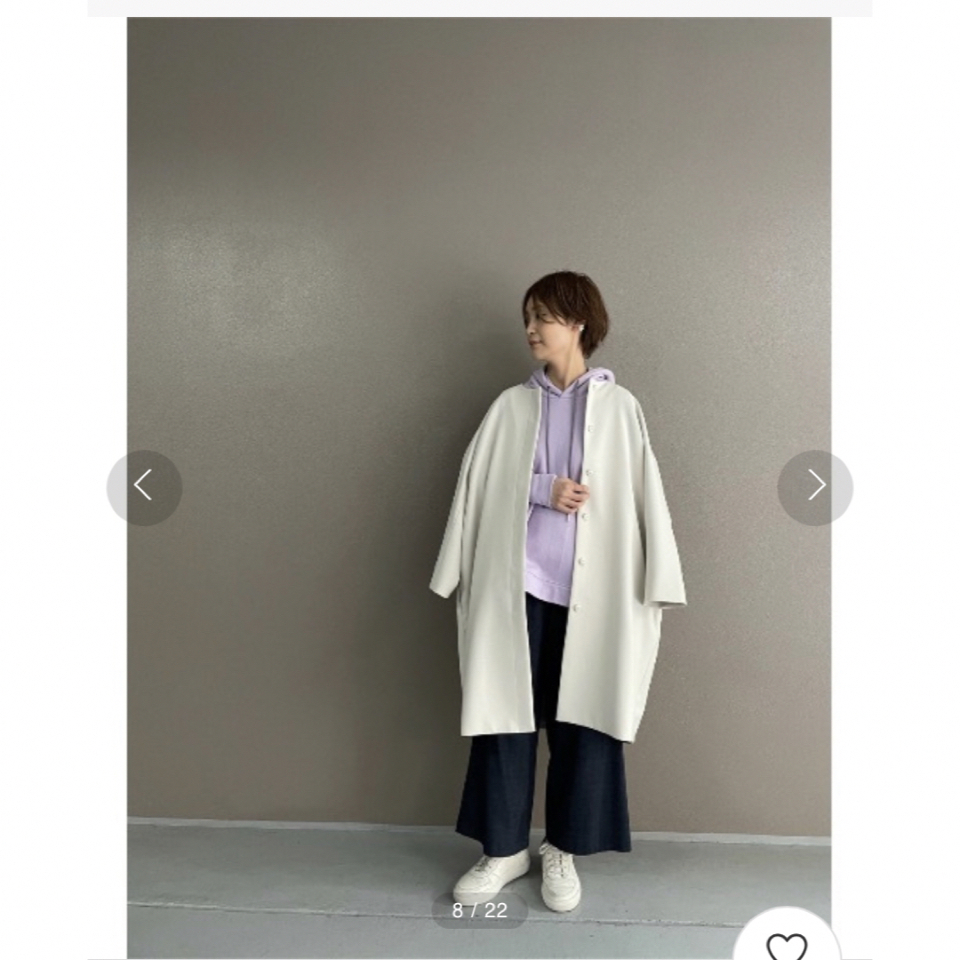 BEARDSLEY - 未使用品 ビアズリー ダブルクロスマルコート アイボリー