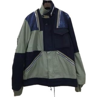 サカイ(sacai)のsacai ハイブリッドミリタリージャケット 18aw(ミリタリージャケット)