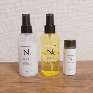 ナプラ(NAPUR)のナプラ N. SHEA ミンク、SHEA オイル、スタイリングセラム 3点セット(トリートメント)