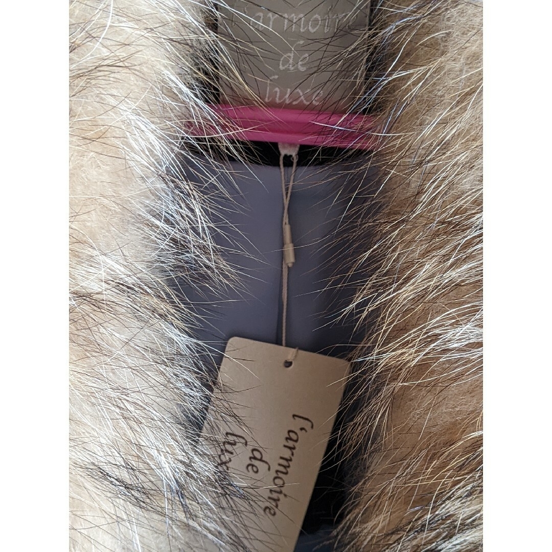 lamoire de luxe ファー付きピーコート レディースのジャケット/アウター(ピーコート)の商品写真
