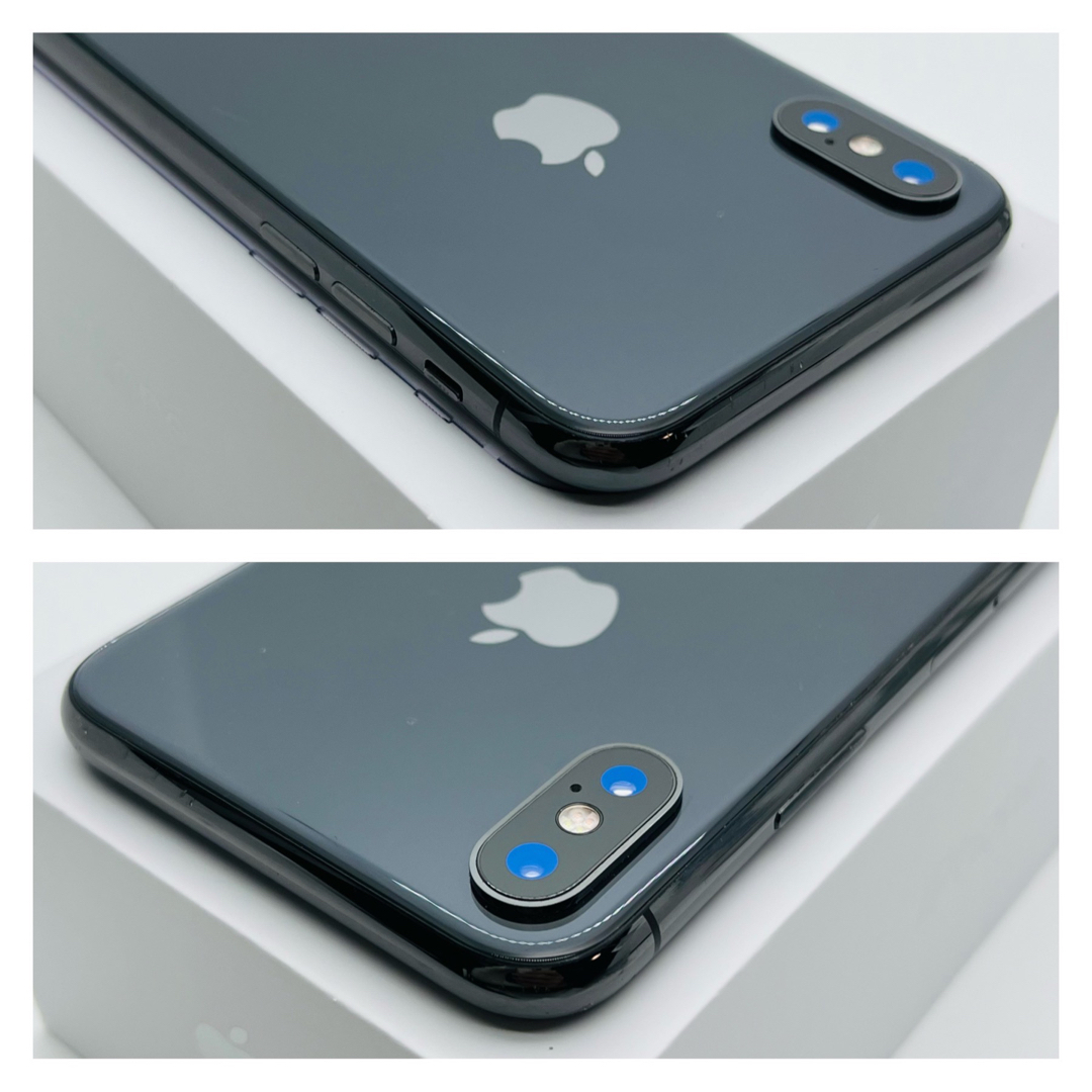 S 100% iPhone X Space Gray 256 GB SIMフリー-