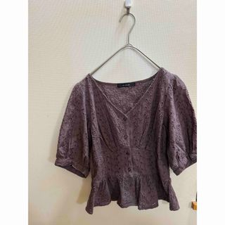 ダブルクローゼット(w closet)のw closet  シャツ　ブラウス(シャツ/ブラウス(半袖/袖なし))