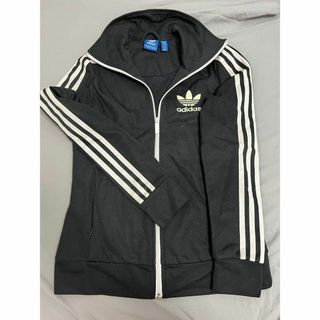 【レアカラー】adidas バイカラージャージ XL 水色 白 ハイネック