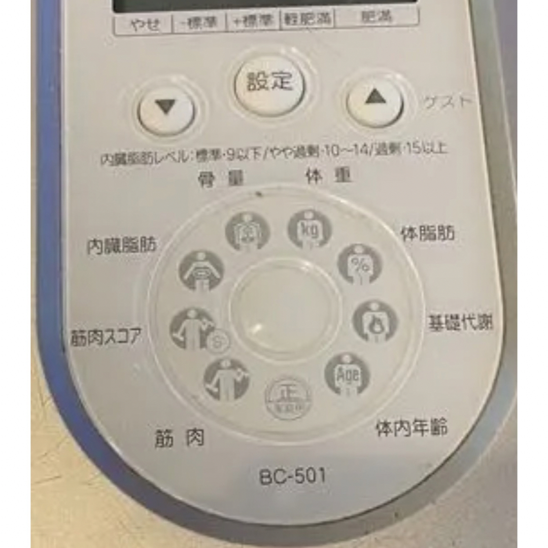 アムウェイ　タニタコラボ　体組成計 スマホ/家電/カメラの美容/健康(体重計/体脂肪計)の商品写真