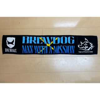 マンウィズアミッション(MAN WITH A MISSION)のBREWDOG × MAN WITH A MISSION非売品  コラボ タオル(タオル/バス用品)