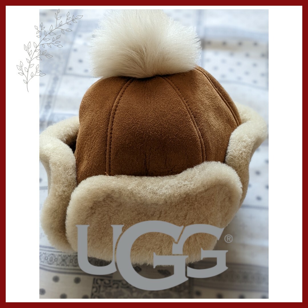 UGG(アグ)のUGGムートン帽子 レディースの帽子(ニット帽/ビーニー)の商品写真