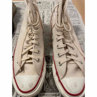 コンバース(CONVERSE)のコンバース　ハイカット　スニーカー Made in japan 日本製(スニーカー)