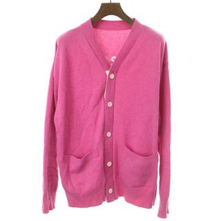 サカイ(sacai)のsacai サカイ 22AW MADSAKI Knit Cardigan ニットカーディガン ピンク 3(カーディガン)