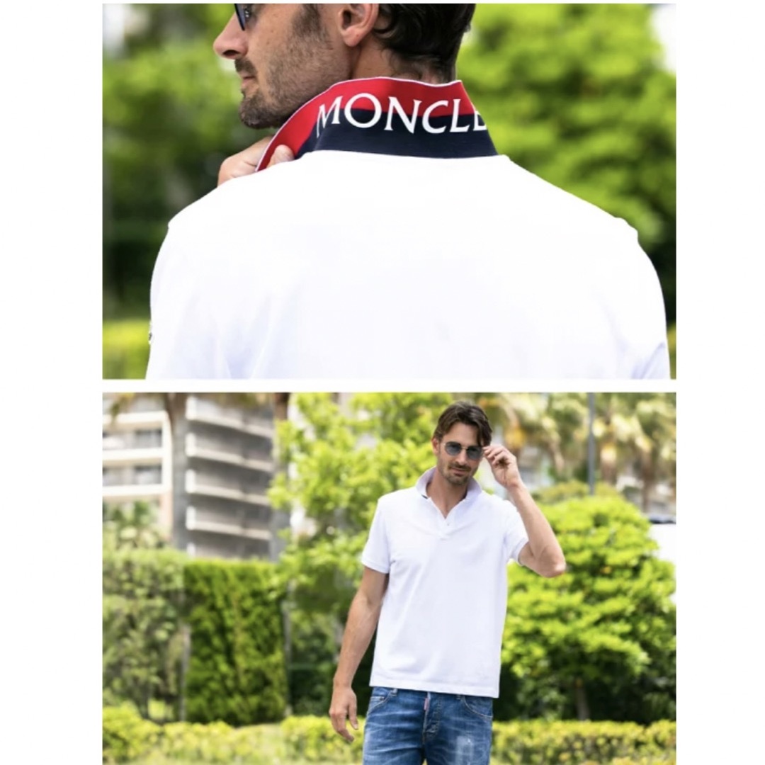 MONCLER(モンクレール)のモンクレール　ポロシャツ　MONCLER メンズのトップス(ポロシャツ)の商品写真