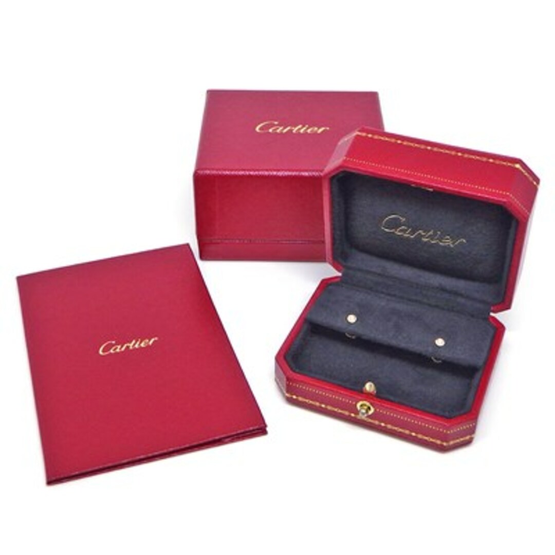 Cartier(カルティエ)のカルティエ Cartier ピアス ディアマン レジェ ドゥ ダムール XS B8301214 ダイヤモンド 0.08ct/0.08ct K18PG 【箱・保付き】 【中古】 レディースのアクセサリー(ピアス)の商品写真