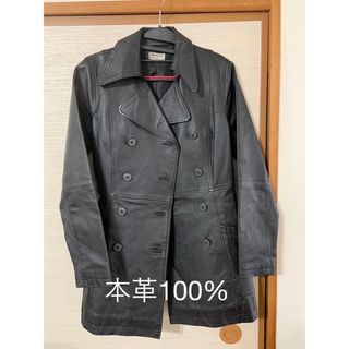 ザラ(ZARA)の本革100%レザージャケット(ライダースジャケット)