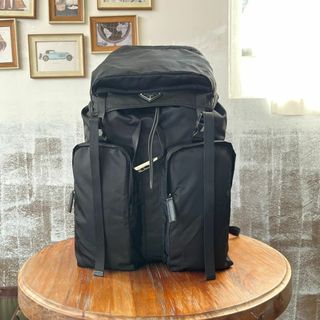 美品【AXIO】リュック 自転車 バイク パソコン A4収納 多機能 ブラック