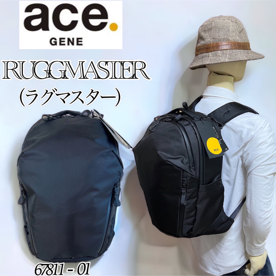 【値下げしました】ace ビジネスリュック　黒