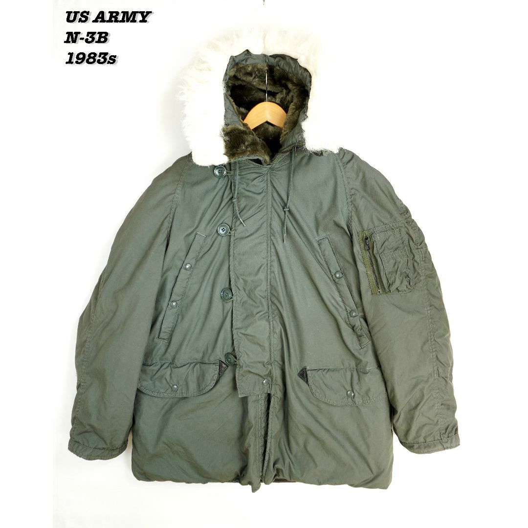 フライトジャケットUS ARMY N-3B PARKA 1983s MEDIUM 304102